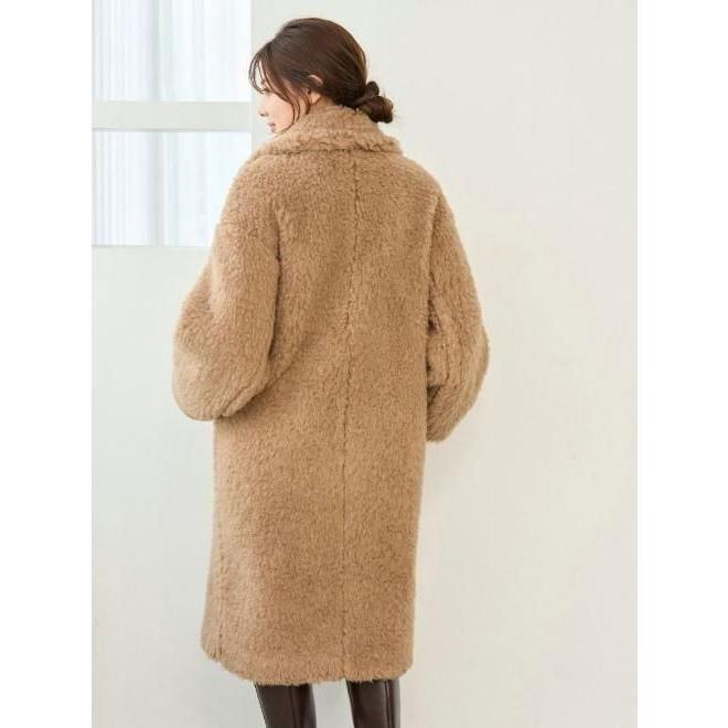 SNIDEL（スナイデル） (10%OFF&300円OFF) ボアロングコート 25秋冬