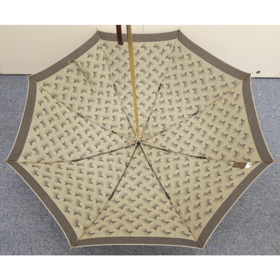 CELINE（セリーヌ） 折畳日傘 馬車柄 灰 パラソル ヴィンテージ