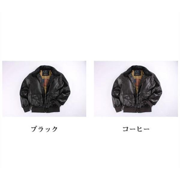 G-1 フライトジャケット メンズ レザージャケット 革ジャン A-2