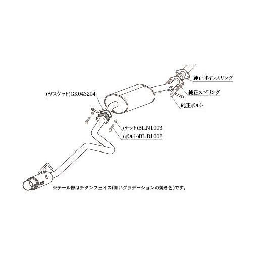 柿本改 柿本 改 マフラー GTbox 06&S ダイハツ タントカスタム 5BA