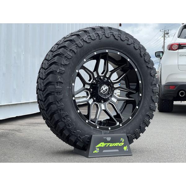 新品 深リム 20インチタイヤホイールセット XF OFFROAD XF222 20x10j