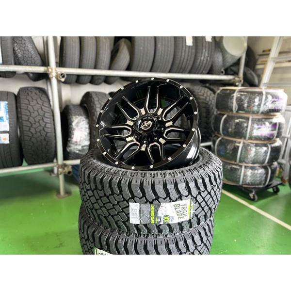 新品 深リム 20インチ タイヤホイールセット XF OFFROAD XF222 20x10j