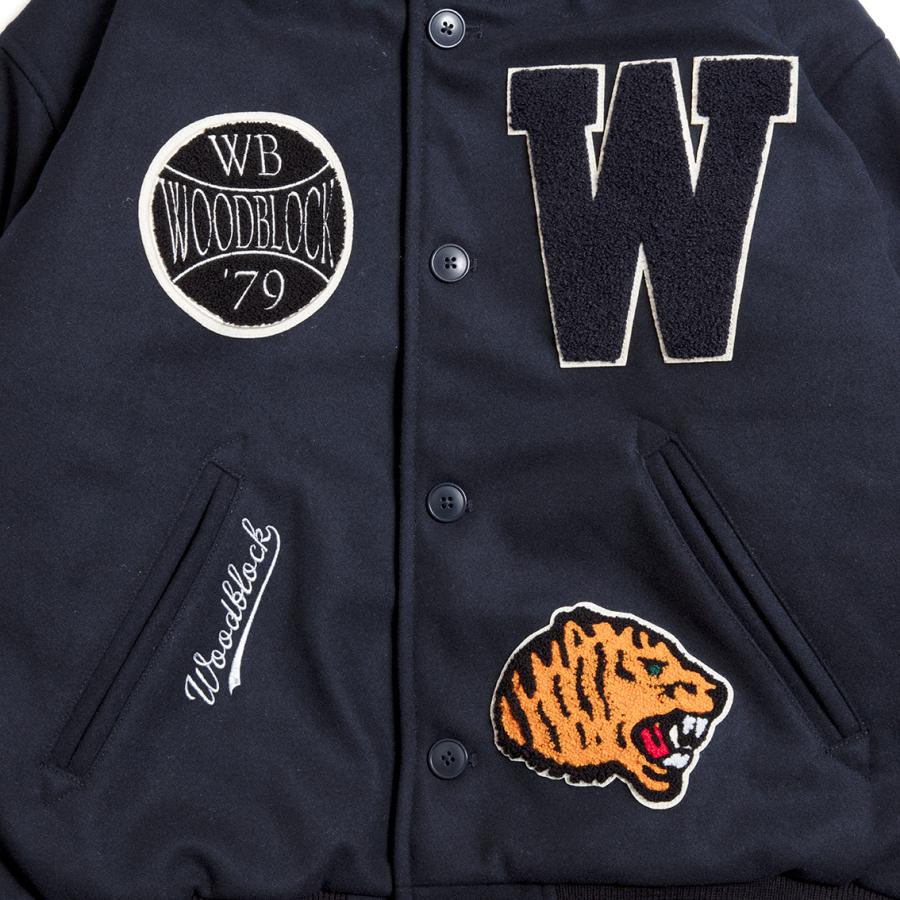 セール60%OFF】WOODBLOCK ウッドブロック CHENILLE PATCHED MELTON