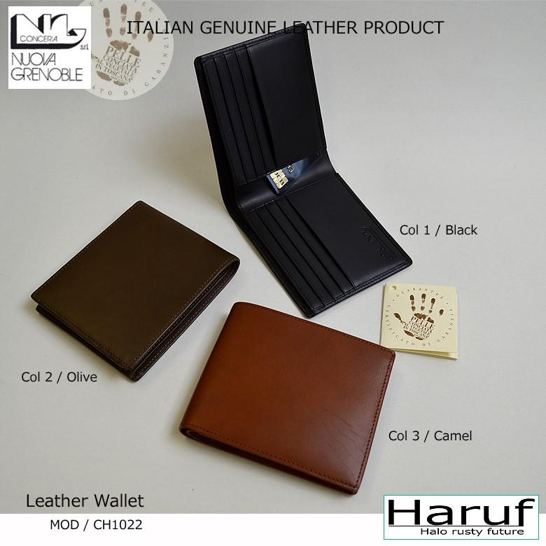 Haruf（ハルフ） 財布 二つ折り財布 メンズ 二つ折り 本革 ブランド