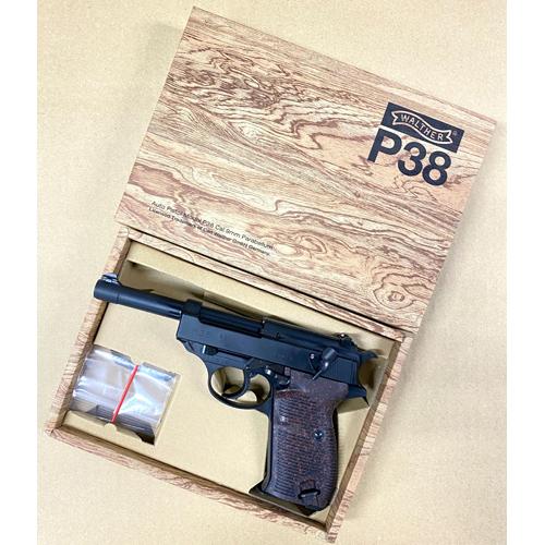 マルゼン ワルサー P38 ac41 ブラック（ガスブローバック本体） : HBLT