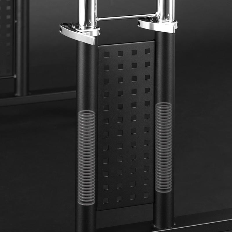 Bauhutte（バウヒュッテ） コックピットデスク2「ミドル」 BHD-840M-BK