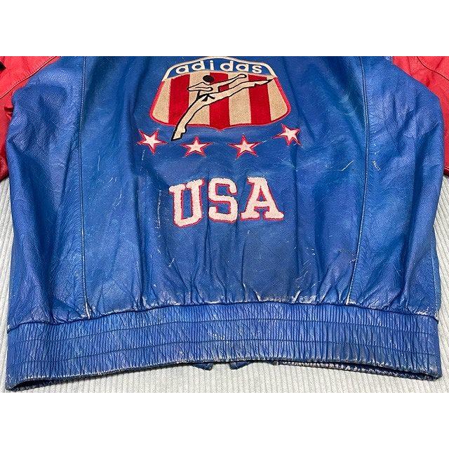 adidas（アディダス） 80's 武道人 TEAM USA ビンテージ レザー