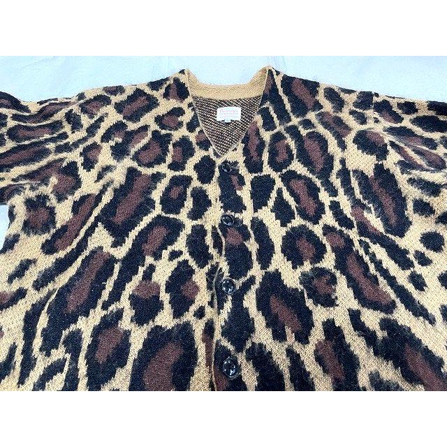 PENNEYS（ペニーズ） アクリルカーディガン モヘアタッチ レオパード