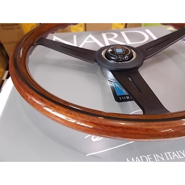 NARDI ナルディ Classic N122 ウッド＆ブラックスポーク 360mm 送料