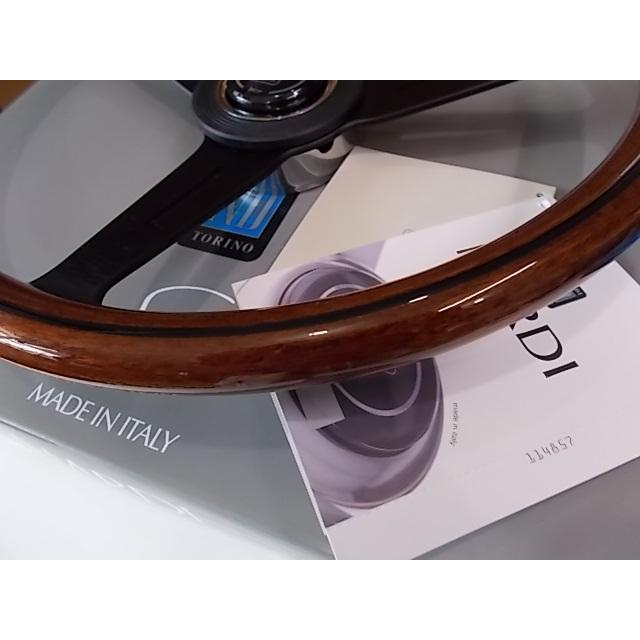 NARDI ナルディ Classic N122 ウッド＆ブラックスポーク 360mm 送料