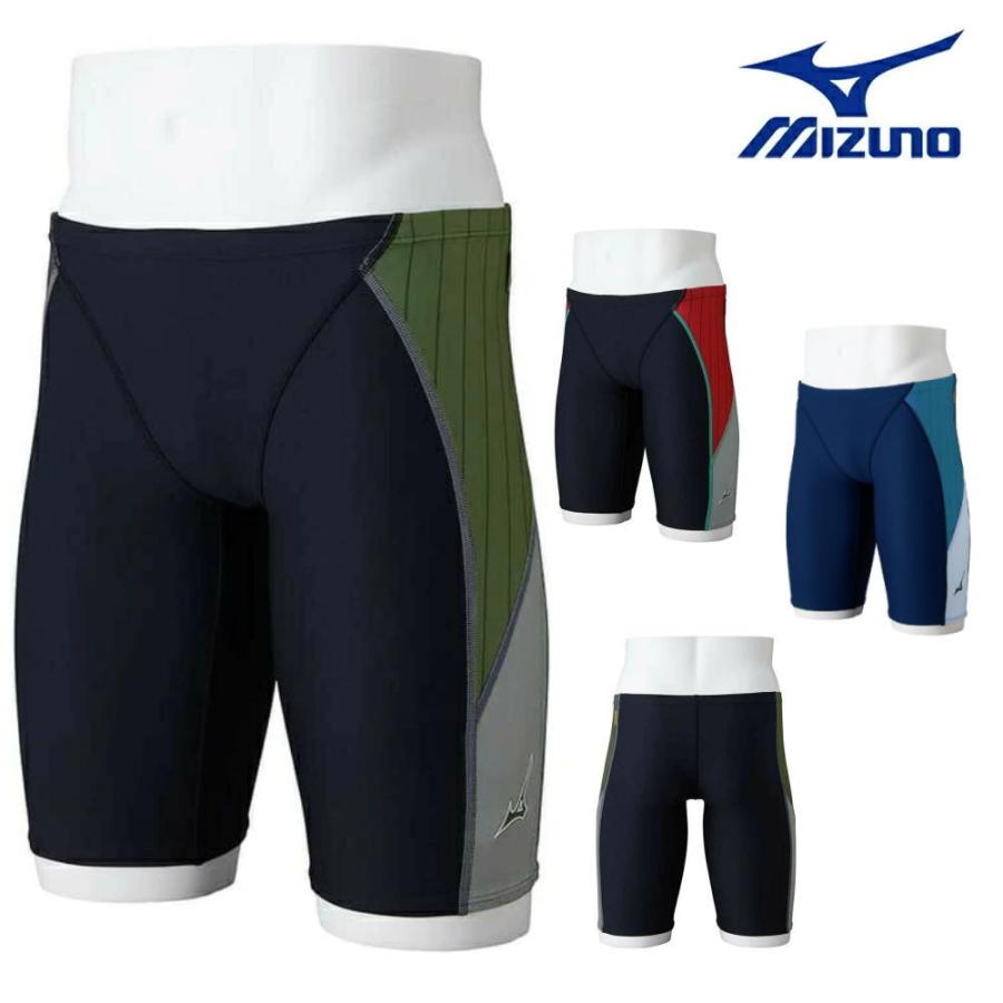 MIZUNO（ミズノ） 競泳水着 練習用水着 メンズ エクサースーツ ハーフ