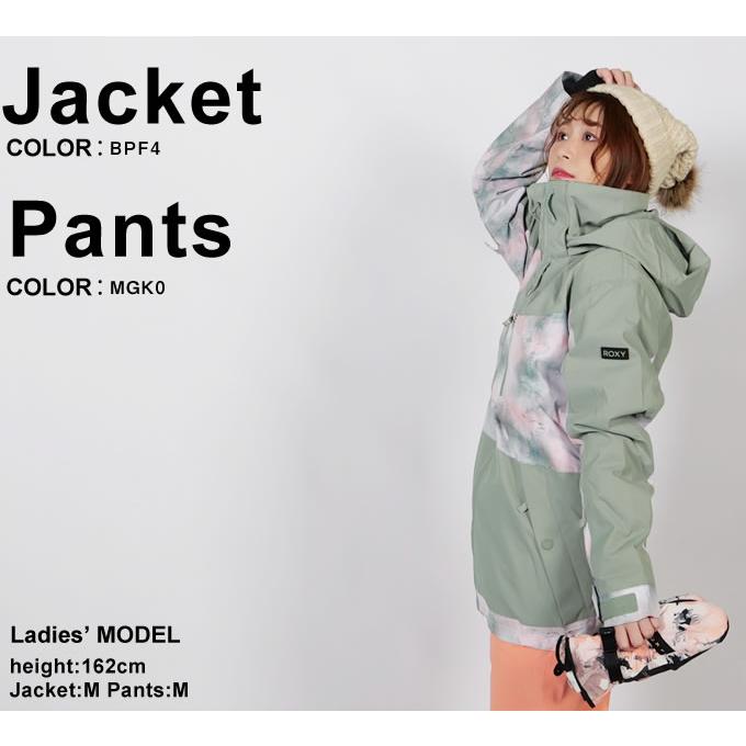 ROXY（ロキシー） スノーボードウェア 上下セット レディース TAILORED