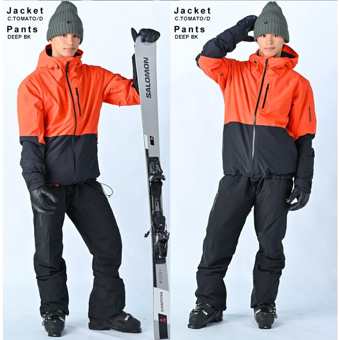 SALOMON（サロモン） スキーウェア 上下セット メンズ HIGHLAND + EDGE