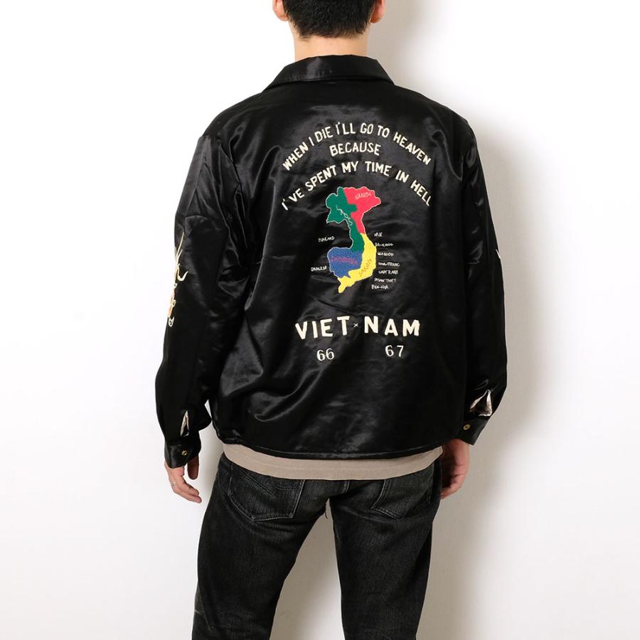 TAILOR TOYO テーラー東洋 TT15798 サテン ベトナムジャケット - VIET