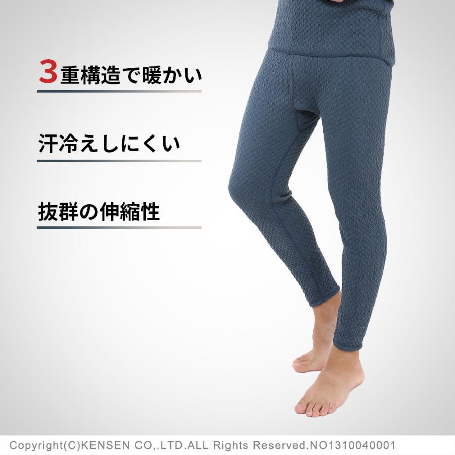 ひだまり [上下別売]ひだまり チョモランマ 紳士用 ズボン下[前開き