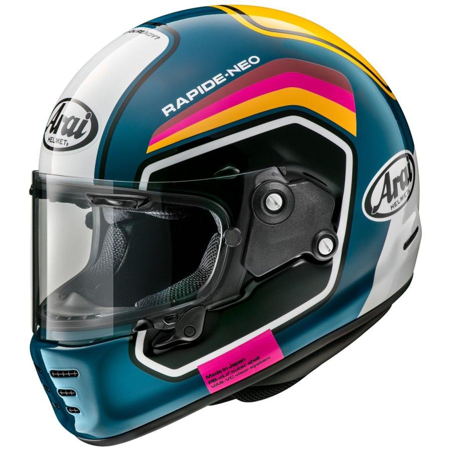 アライ Arai RAPIDE NEO NUMBER BLUE ラパイド ネオ ナンバー・青 フル
