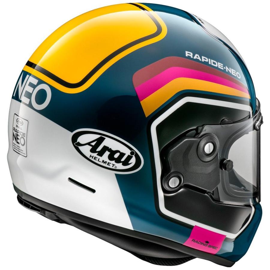 アライ Arai RAPIDE NEO NUMBER BLUE ラパイド ネオ ナンバー・青 フル