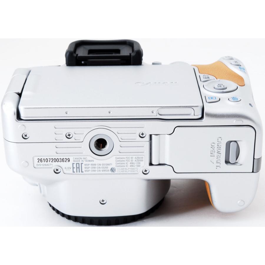 EOS Kiss キヤノン デジタル一眼 CANON X9 レンズキット シルバー 中古