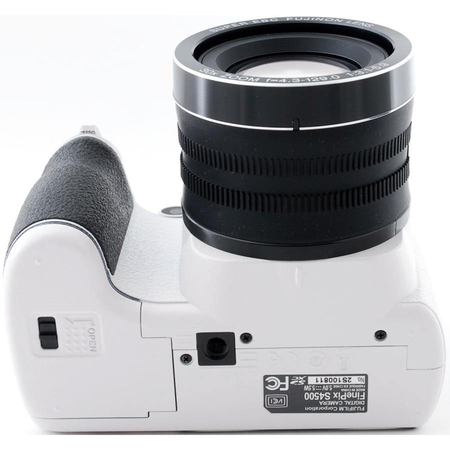 FinePix フジフィルム コンデジ FUJIFILM S4500 ホワイト 中古 新品SD