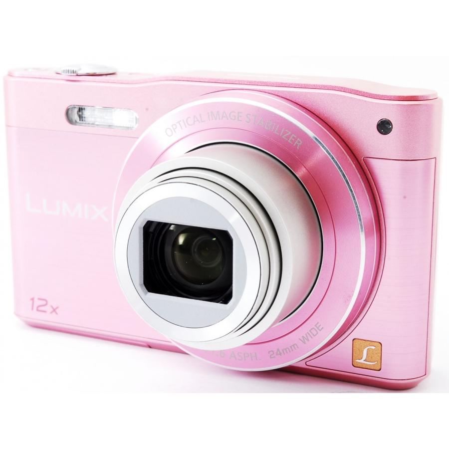 LUMIX パナソニック コンデジ Panasonic DMC-SZ8 ピンク 中古 Wi-Fi