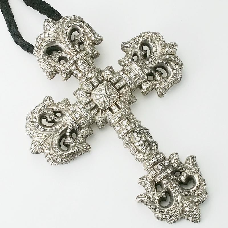 CHROME HEARTS（クロムハーツ） フィリグリークロスネックレス ラージ