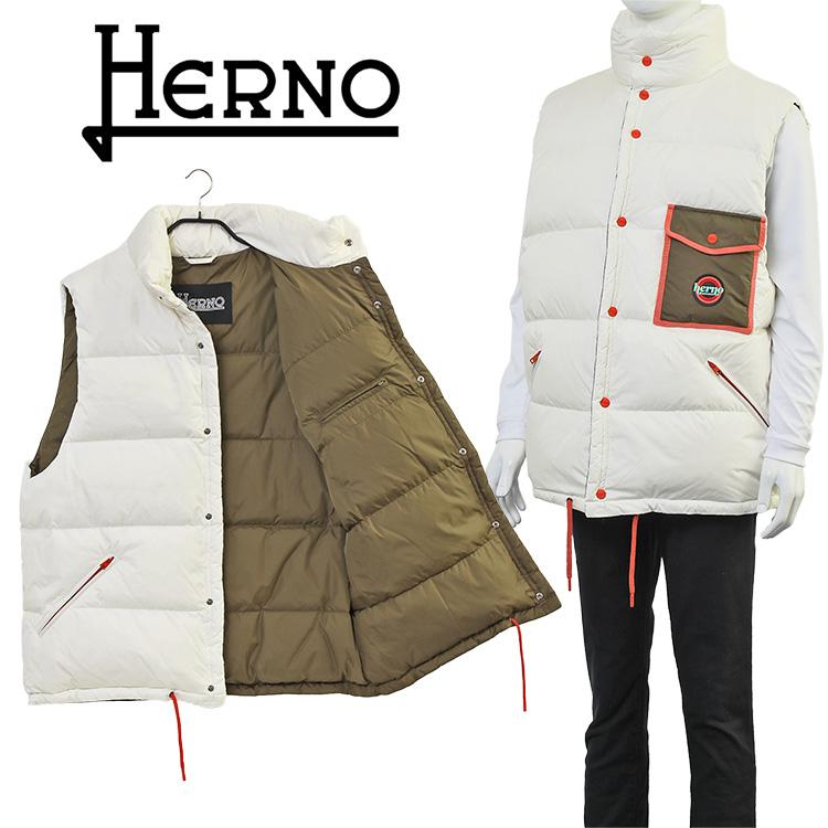 HERNO（ヘルノ） ダウンベスト ホワイト オーバーサイズ PI001082U
