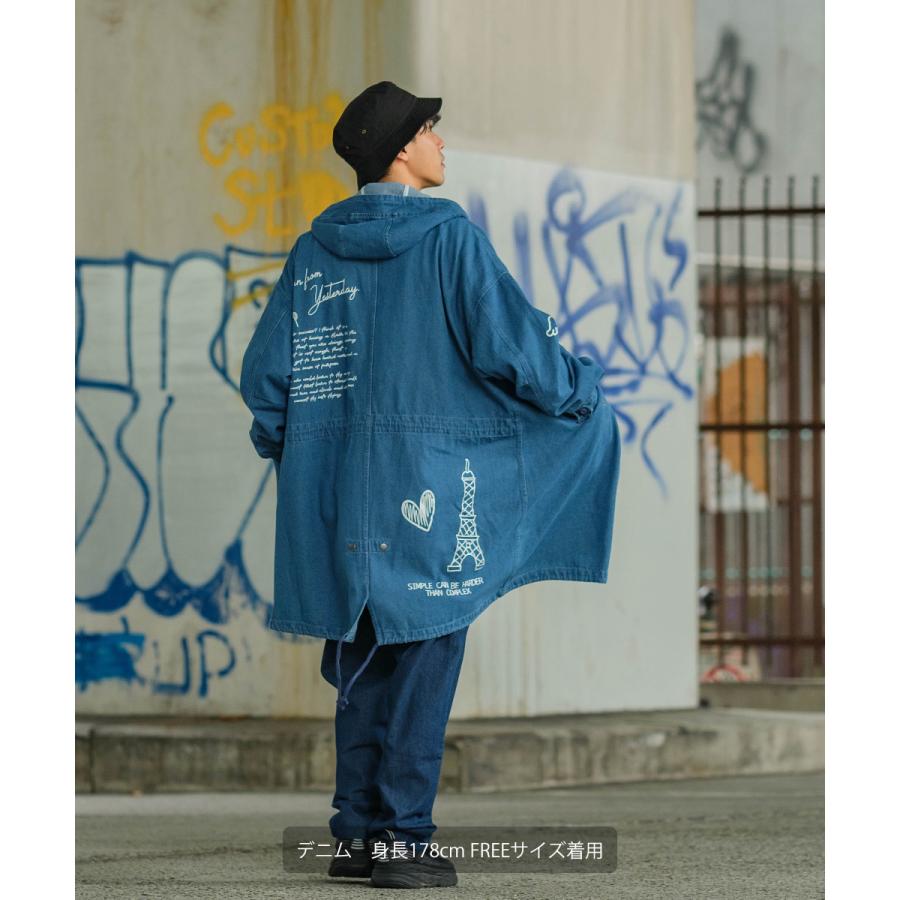 improves（インプローブス） モッズコート メンズ ビッグシルエット