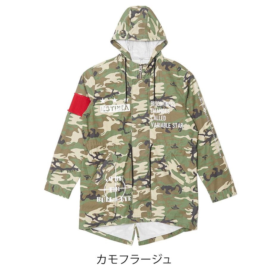 improves（インプローブス） モッズコート メンズ M-51 ロング 迷彩