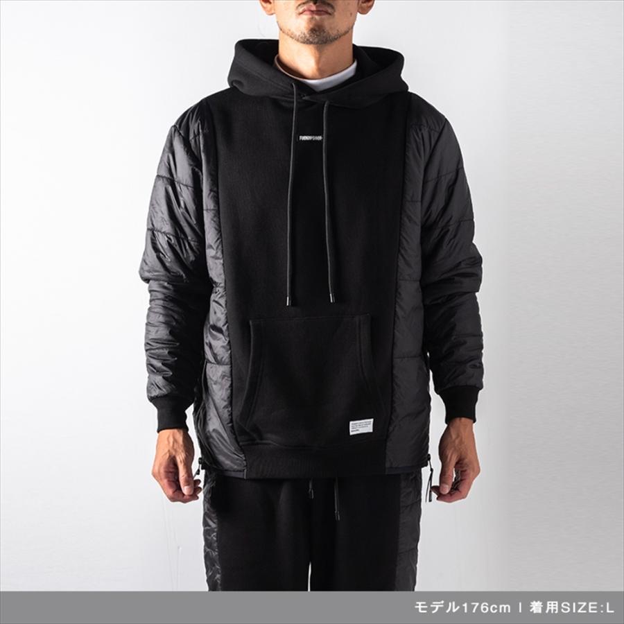 BANDEL（バンデル） ジャケット フーディー PADDED SLEEVE HOODIE BG