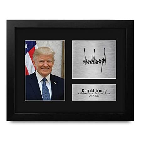 並行輸入品】 HWC Trading 米国大統領ドナルド・トランプのサイン入り