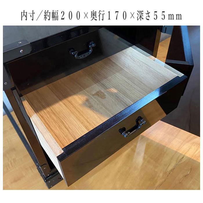 仙台箪笥風 小引き出し 木製 ミニチェスト 卓上 コンパクトチェスト