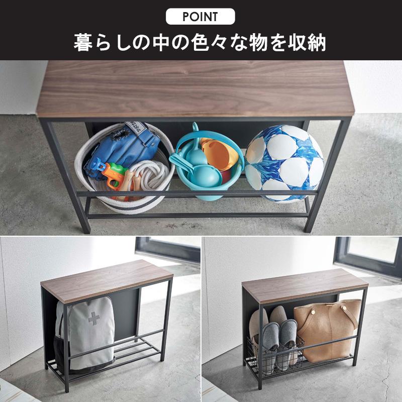 tower 収納付き玄関ベンチ タワー 山崎実業 公式 yamazaki おしゃれ