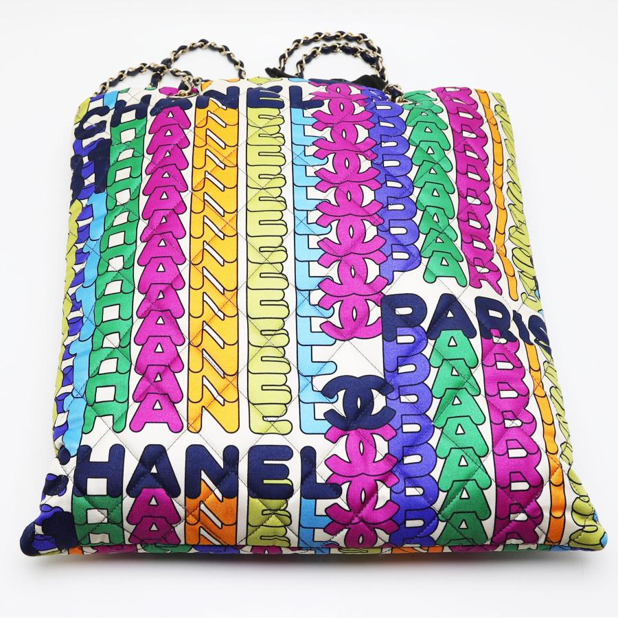 CHANEL（シャネル） 未使用品 キルティング チェーントートバッグ ロゴ