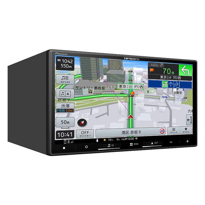 carrozzeria 楽ナビ 7V型/TV/Bluetooth/USB CA/AA対応 カーナビ ナビ
