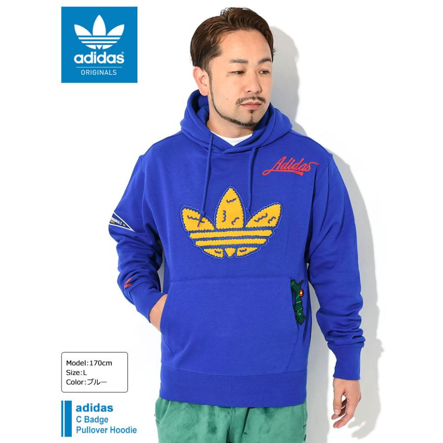adidas Originals アディダス パーカー プルオーバー メンズ C バッジ