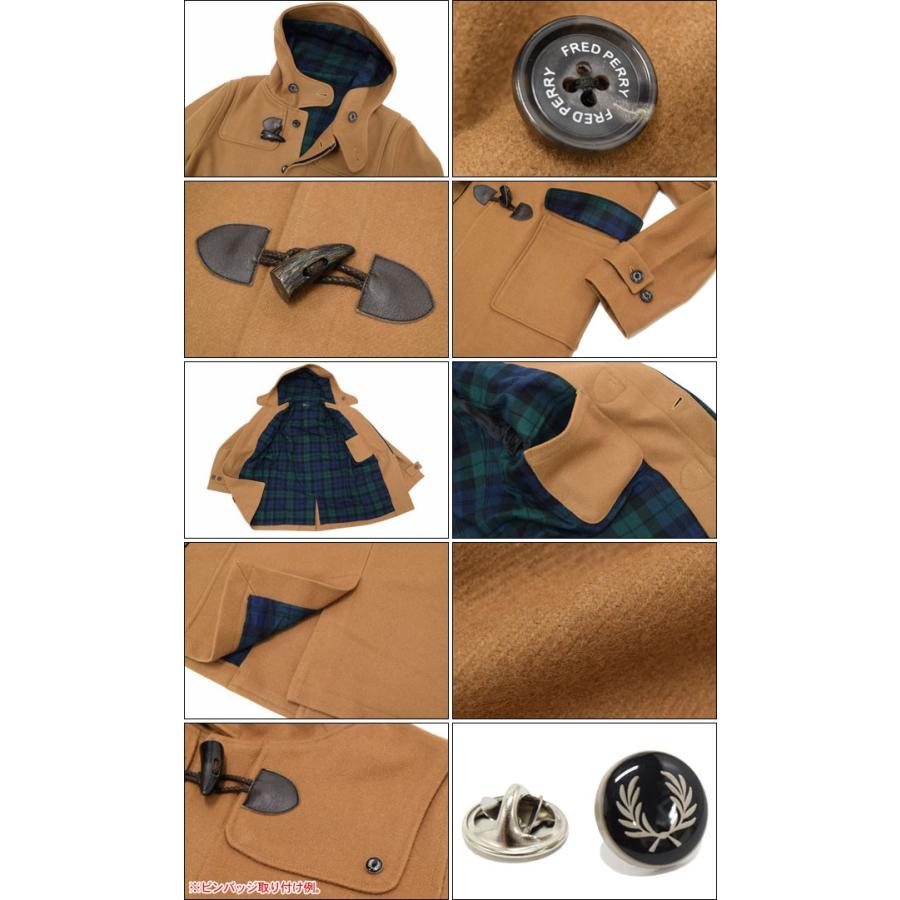 FRED PERRY（フレッドペリー） ジャケット メンズ ダッフル コート