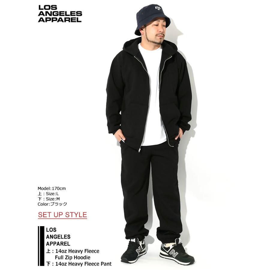 LOS ANGELES APPAREL（ロサンゼルスアパレル） パーカー ジップアップ