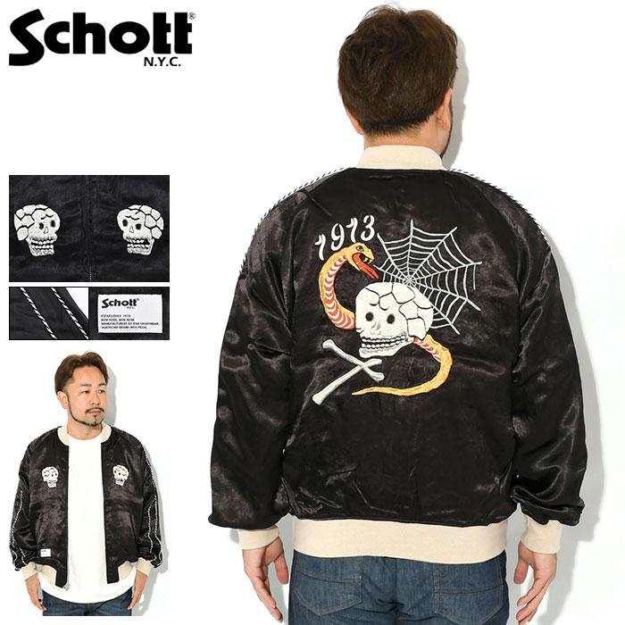 Schott N.Y.C（ショット） ジャケット Schott メンズ レーヨン スカ