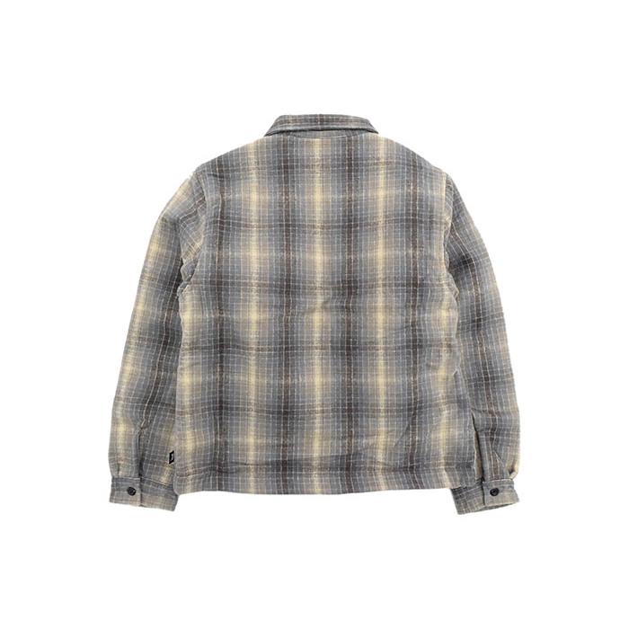 STUSSY（ステューシー） ジャケット メンズ Heavy Brushed Plaid Zip
