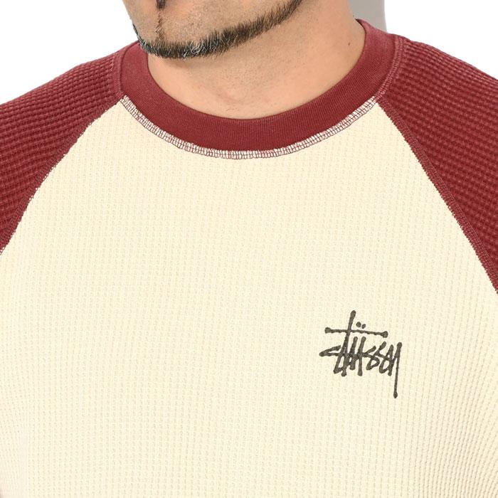 STUSSY（ステューシー） ラグラン 長袖 メンズ 2 Tone Thermal