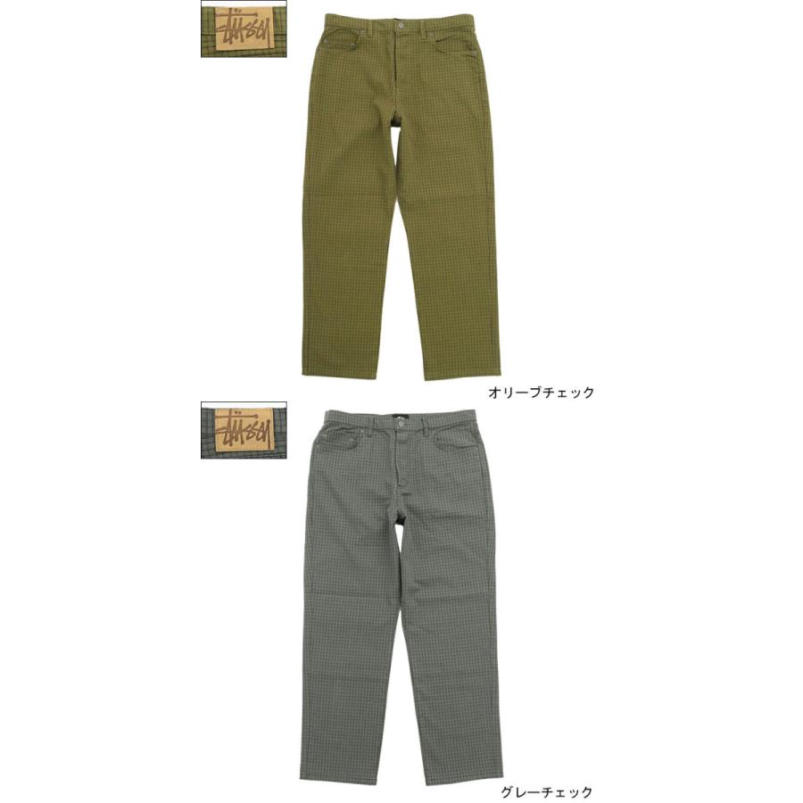 STUSSY（ステューシー） パンツ メンズ Check Big OL ( stussy jean