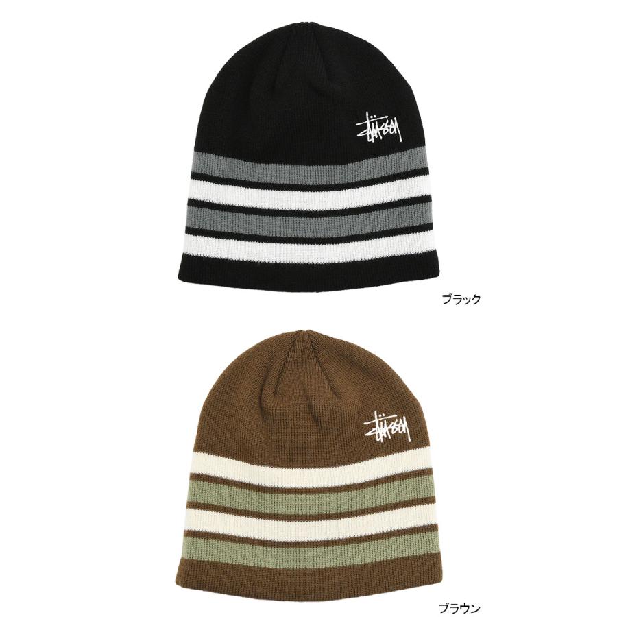 STUSSY（ステューシー） ニット帽 STUSSY Basic Striped Skullcap