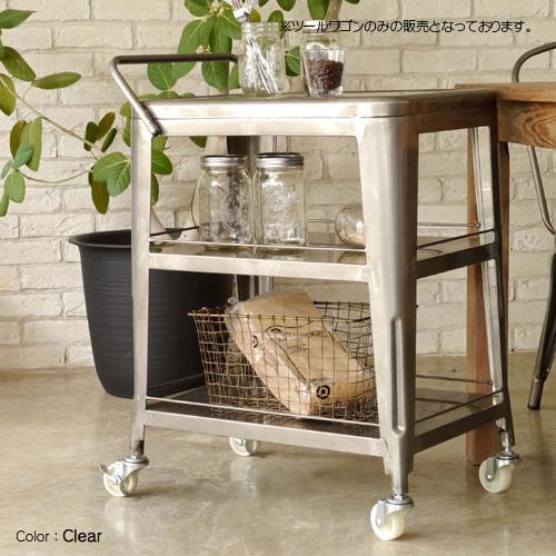 キッチンワゴン キャスター付き スチール アイアン ワゴン 3段