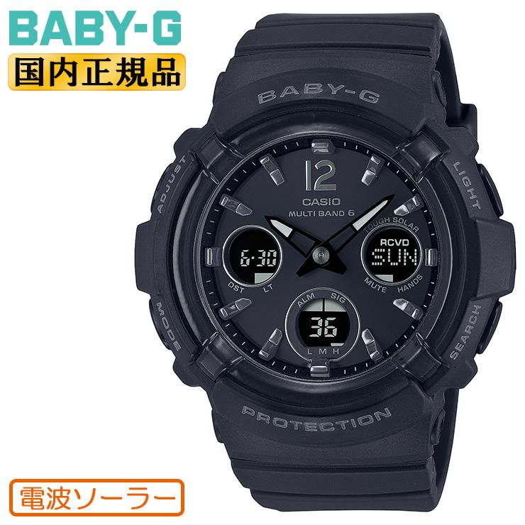 BABY-G カシオ ベビーG 電波 ソーラー ブラック BGA-2800-1AJF CASIO