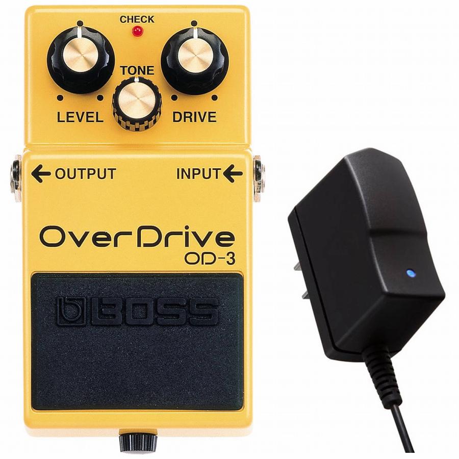 BOSS（ボス） BOSS / OD-3 Over Drive(純正ACアダプター同時購入セット