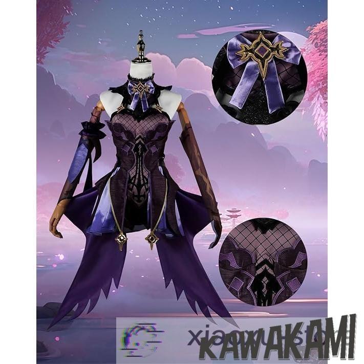 原神 コスプレ フィッシュル 衣装 ※ウィッグ 靴 追加可 : ISRA - 通販