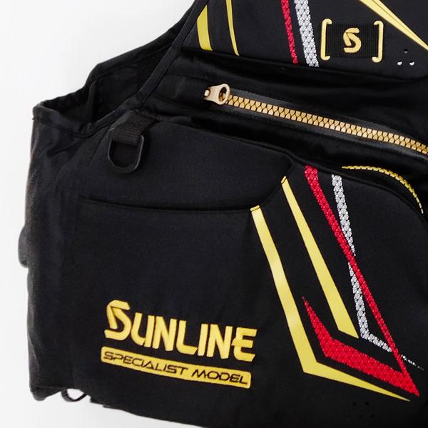 サンライン（SUNLINE） フローティングベスト SUL-250 ブラック 2025年