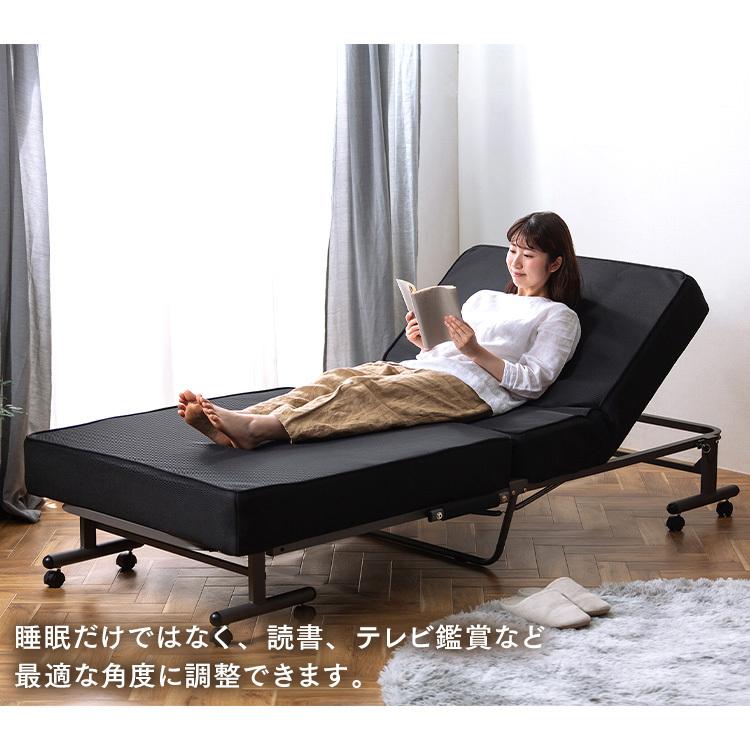 IRIS OHYAMA（アイリスオーヤマ） 折りたたみベッド シングル