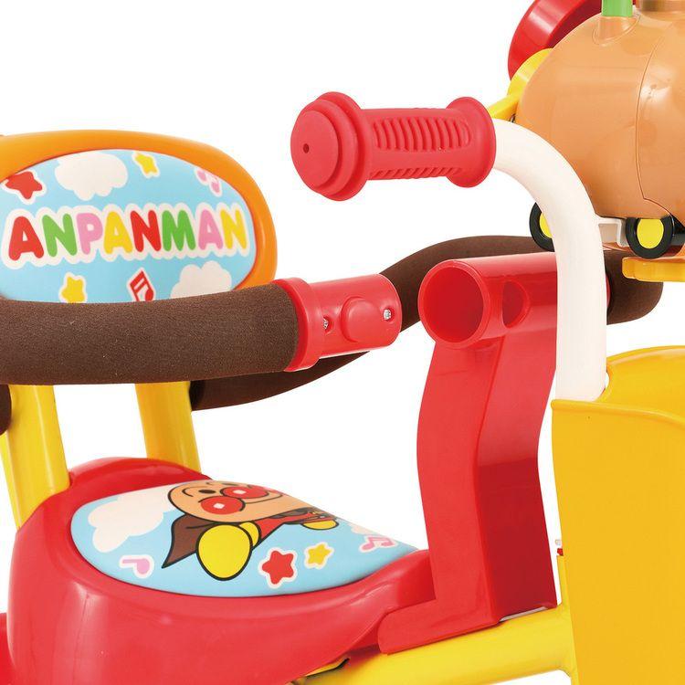 エムアンドエム 三輪車 1歳 手押し棒付き 子供用 アンパンマン