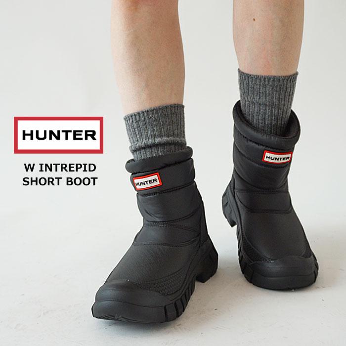 HUNTER（ハンター） ブーツ ショートブーツ レディース 防水 スノー
